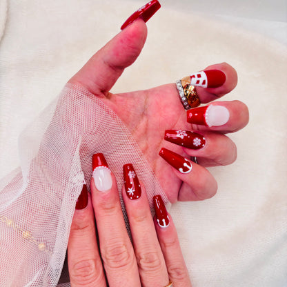 Santa’s Belt Snow Glam