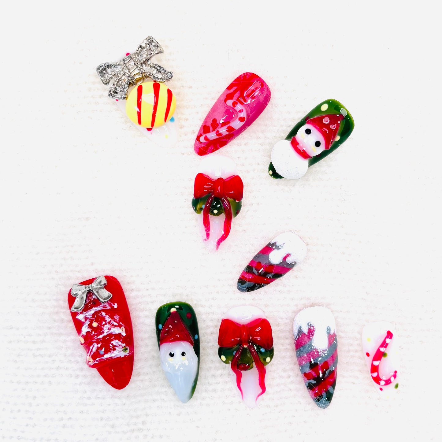 Candy Bow Christmas Set