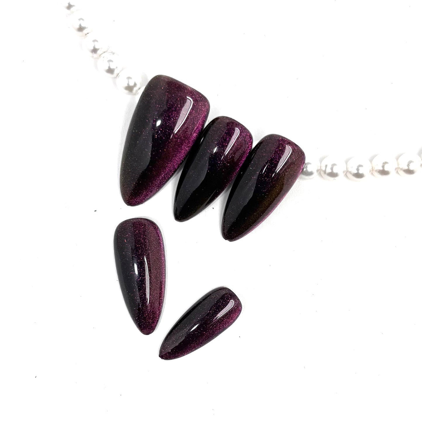 Amethyst Gleam Stilettos