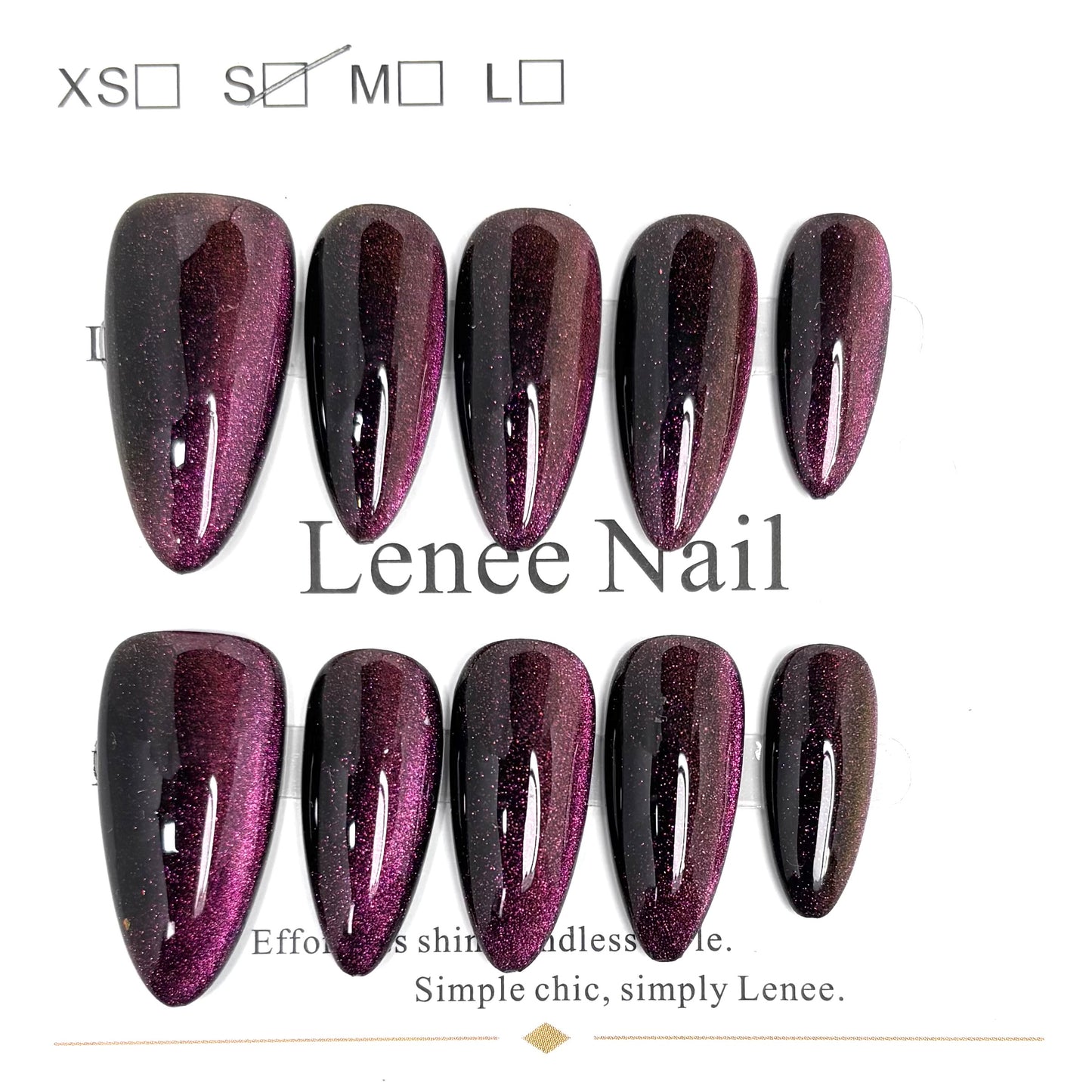 Amethyst Gleam Stilettos