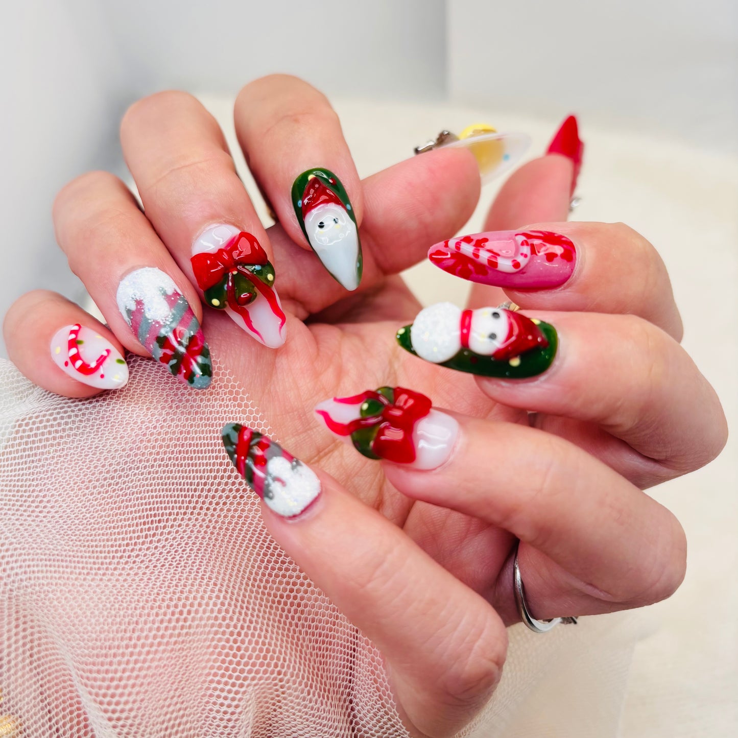 Candy Bow Christmas Set