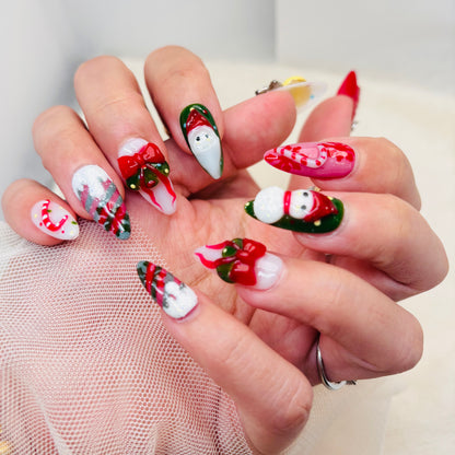 Candy Bow Christmas Set