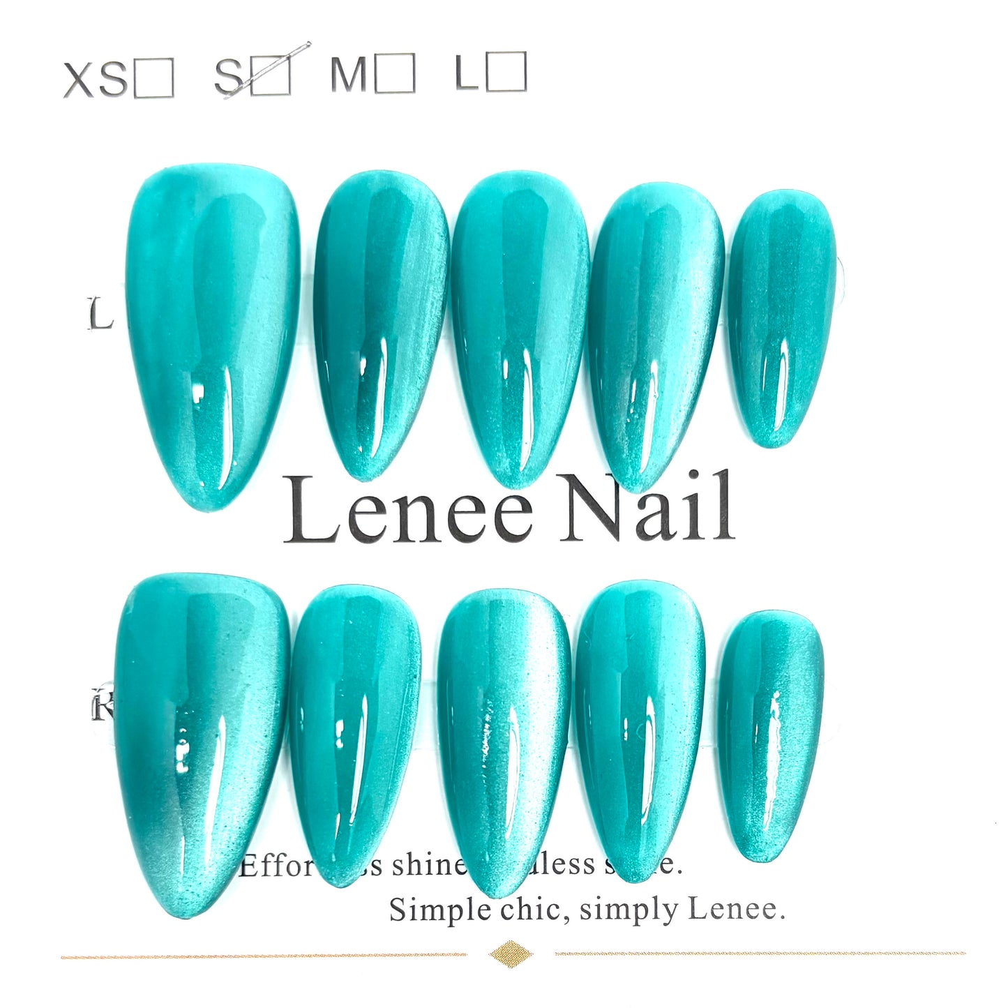 Turquoise Sparkle Stilettos