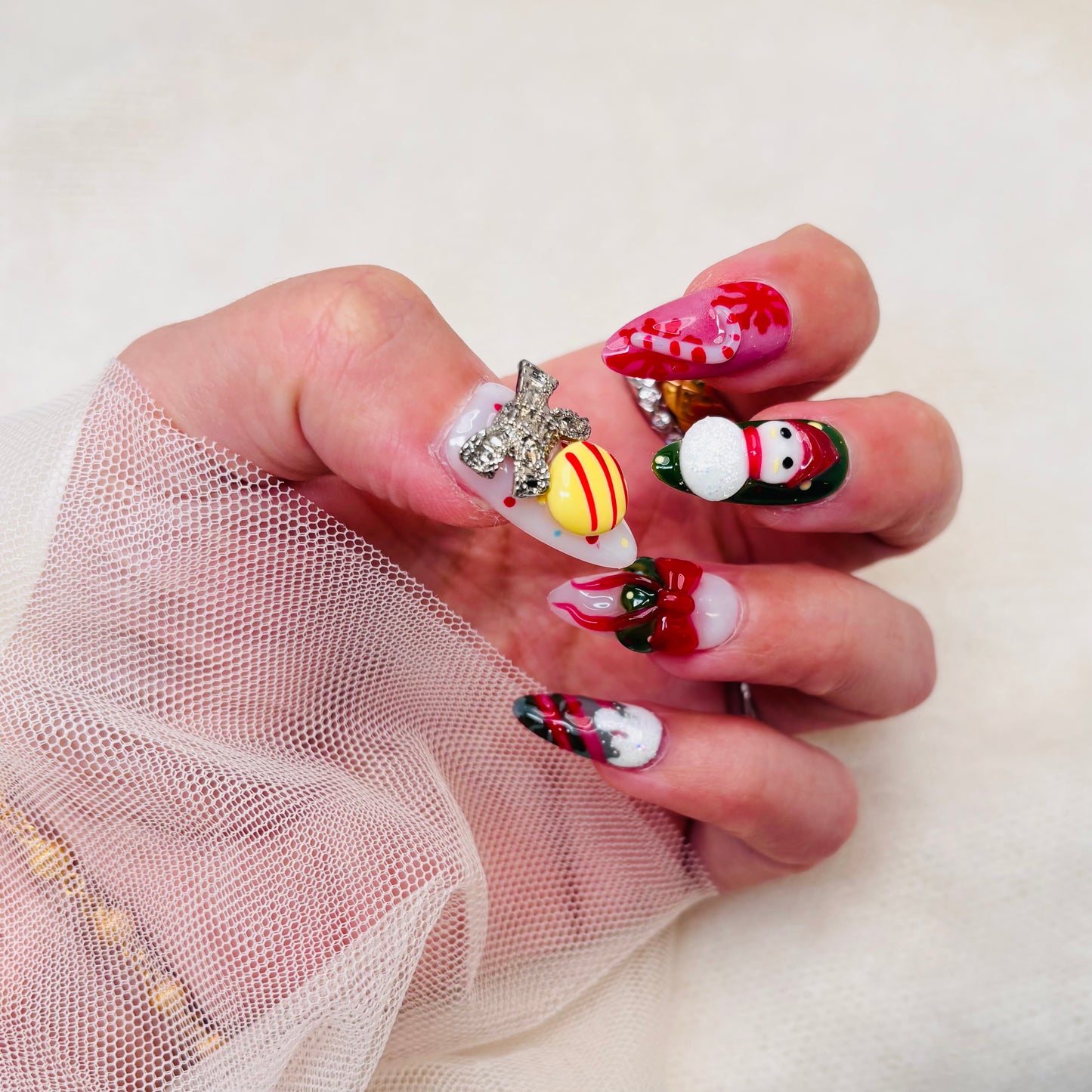 Candy Bow Christmas Set