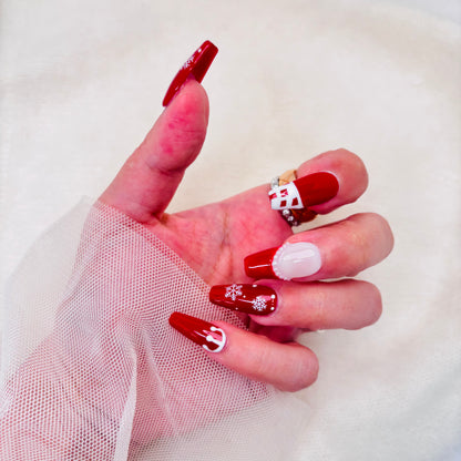 Santa’s Belt Snow Glam