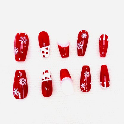 Santa’s Belt Snow Glam