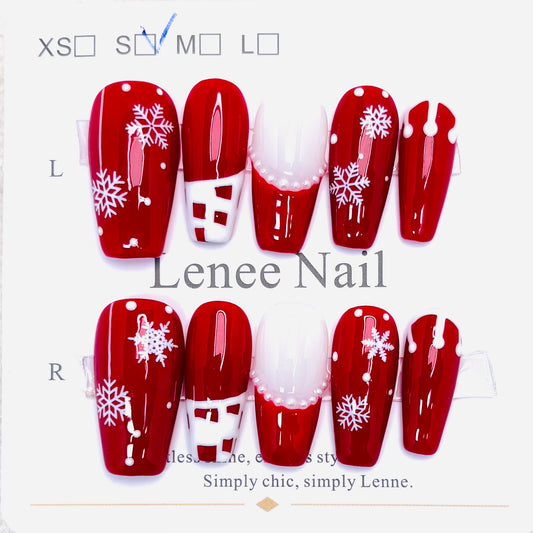 Santa’s Belt Snow Glam